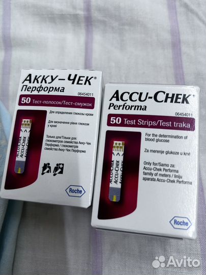 Тест полоски акку чек перформа