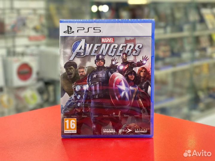 PS5 Marvel Avengers / Мстители ppsa-01632 (Полност