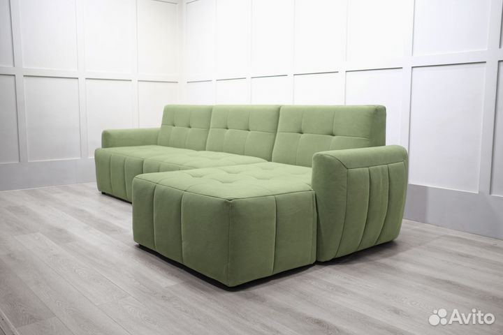 Диван с выдвижной оттоманкой