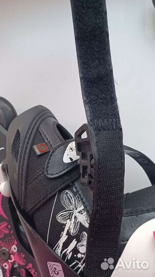 Роликовые коньки детские oxelo размер 30-32