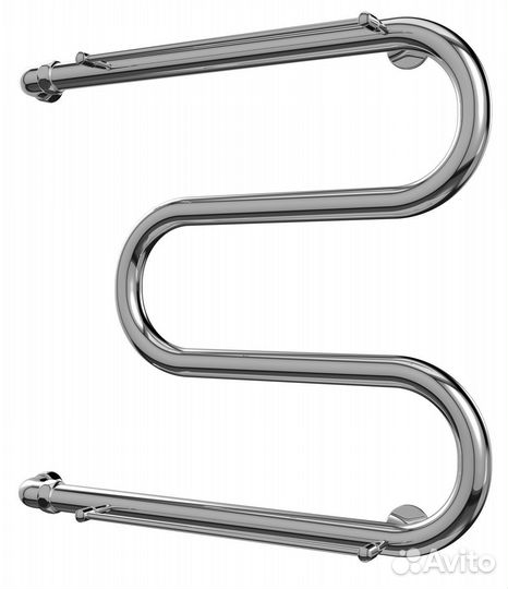 Полотенцесушитель М-обр с полкой боковой водяной