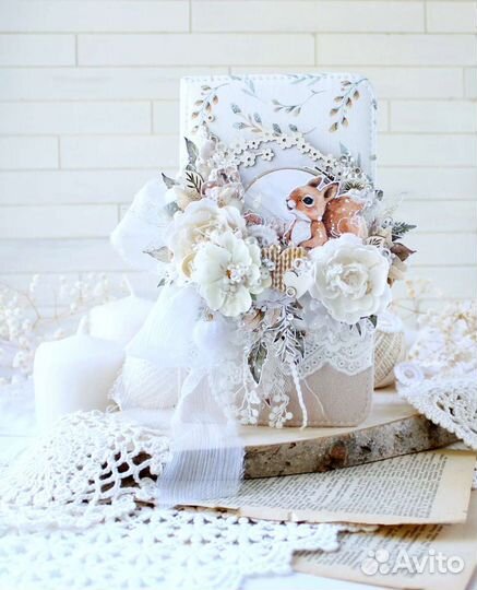 Детская тканевая открытка