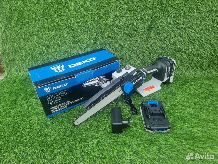 Пила цепная аккумуляторная deko dkchs 20V