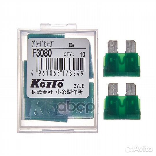 F3080 koito Предохранитель 30A F3080 koito