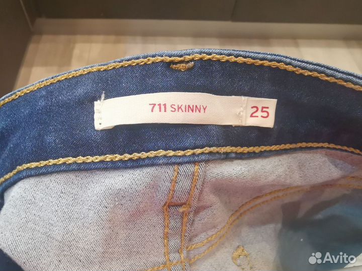 Джинсы skinny размер 25