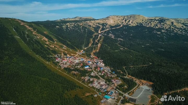 Аэросъемка Шерегеш