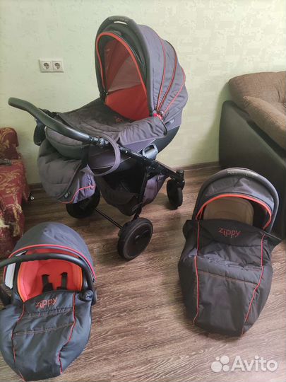 Коляска tutis zippy 3 в 1
