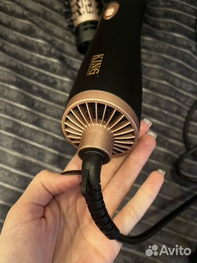 Фен щетка вращающаяся