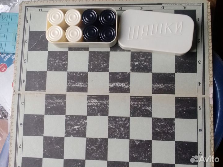 Шашки СССР и игра 15 СССР