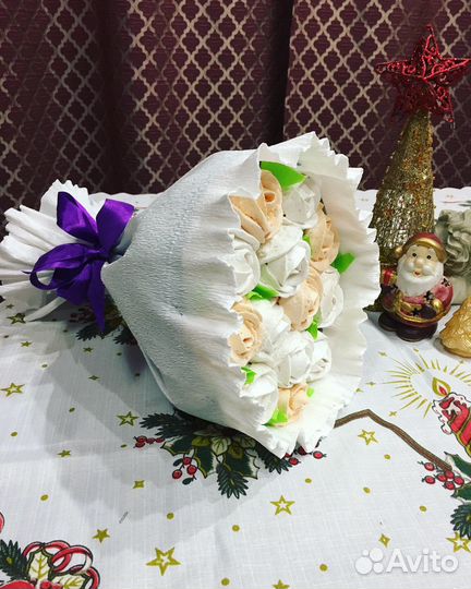 Букеты, композиции из зефира