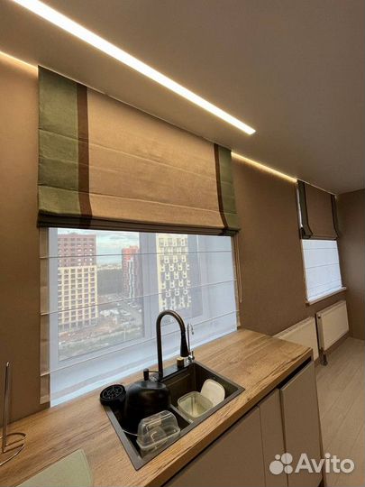 Тюль/рулонные шторы