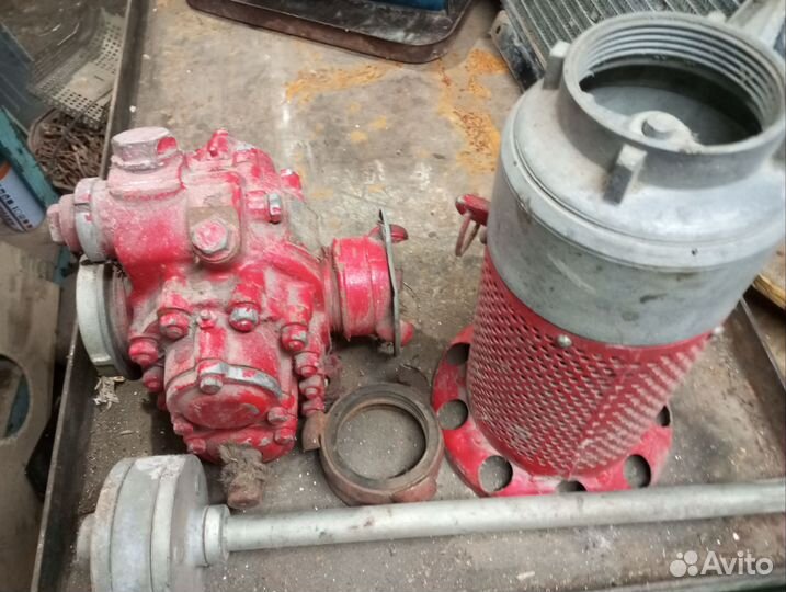 Насос центробежный с ручным приводом и от вала