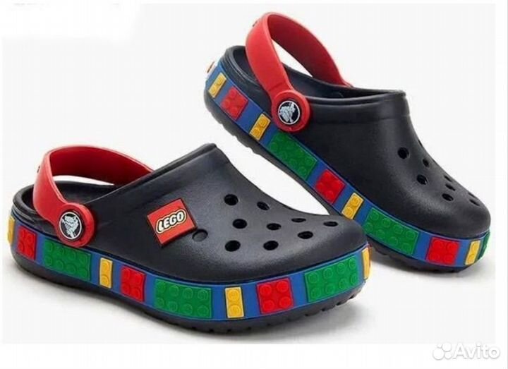 Кроксы Crocs Crocband Lego детские (оригинал)