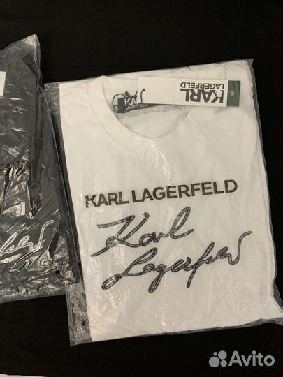 Футболка Karl lagerfeld оригинал Л xL