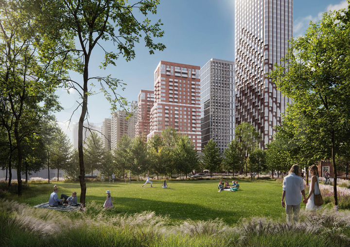 2-к. квартира, 128,6 м², 32/33 эт.