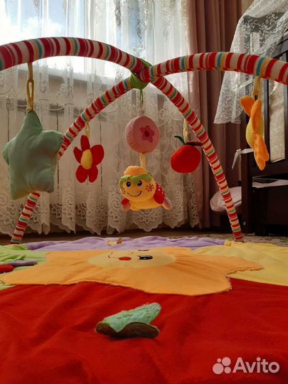 Развивающий коврик музыкальный