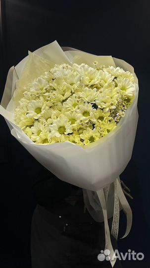 Букет из хризантем