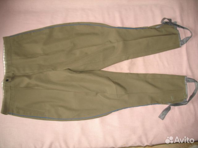 Галифе кгб или кавалерия СССР. Оригинал. Цвет хаки