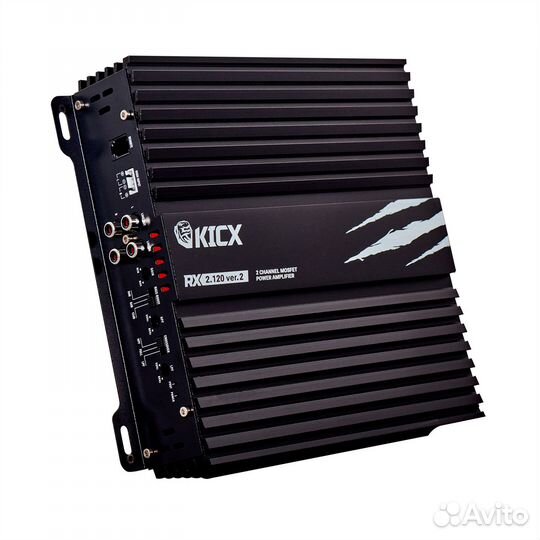 Kicx Усилитель RX 2.120 2-х канальный 2х120Вт-4Ом