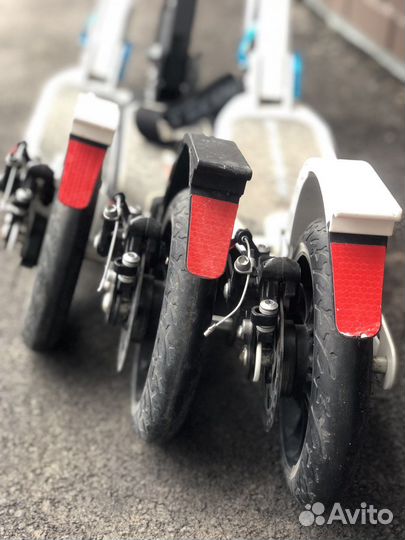 Самокат с дисковым тормозом