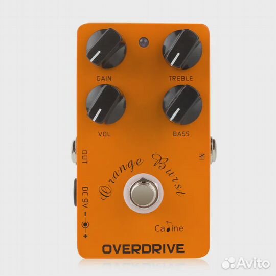 Caline CP-18 Orange Burst Overdrive педаль эффекто