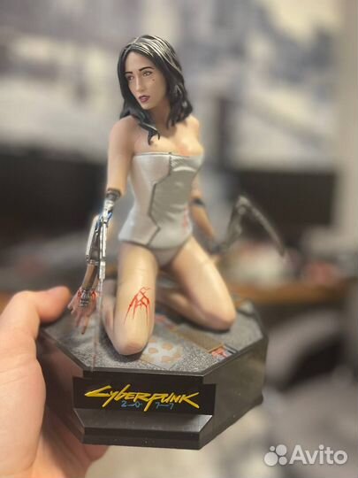 Фигурка press kit cyberpunk 2077 оригинал