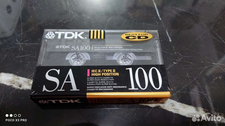 Кассеты TDK SA-100, TDK CD Power-110