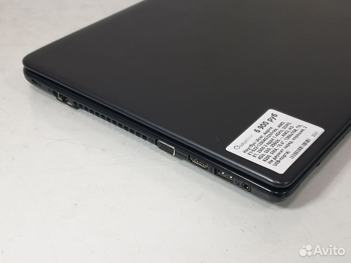 Ноутбук Acer 2 ядра, 4Gb, SSD 256Gb