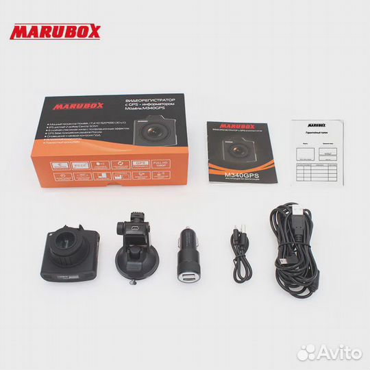 Видеорегистратор Marubox M340GPS