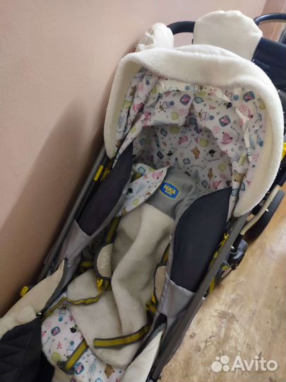 Детские санки коляска