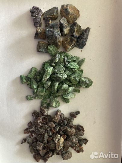 Образцы минералов