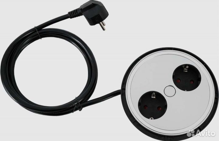 Встраиваемая розетка удлинитель 3.5кВт