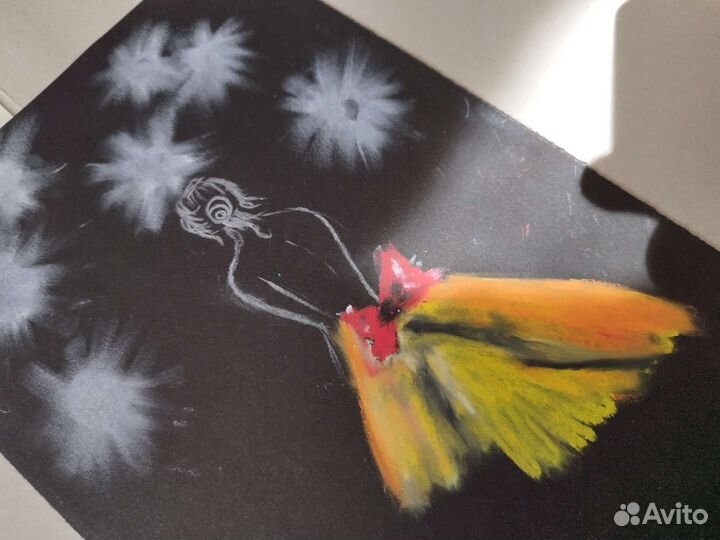 Картина девушка