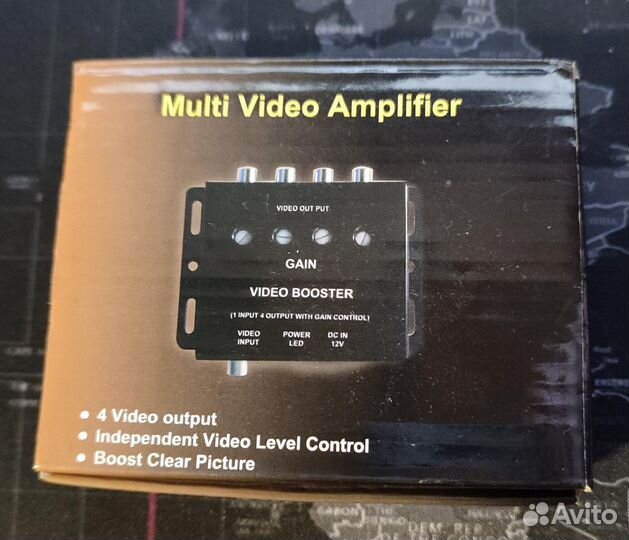 Усилитель-разветвитель видеосигнала