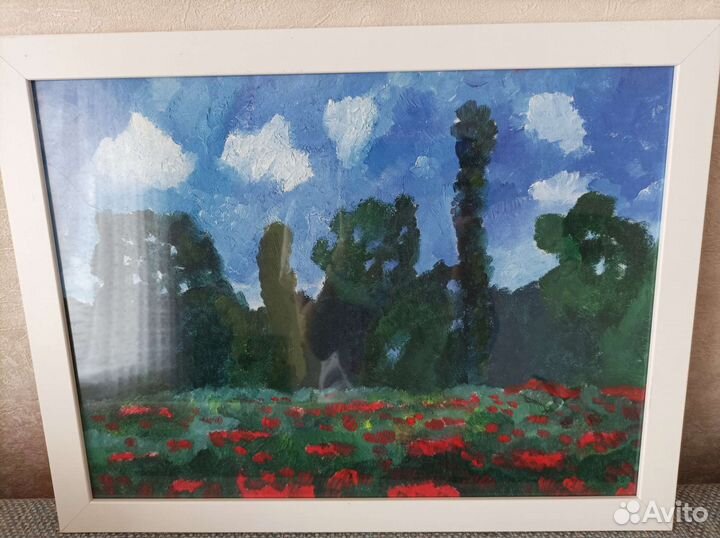 Картина маслом пейзаж