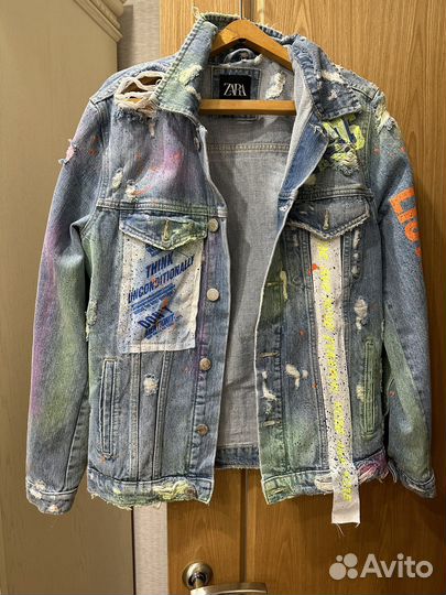 Джинсовка zara