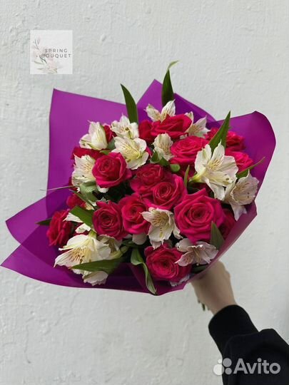 Букет из роз / 201 роза