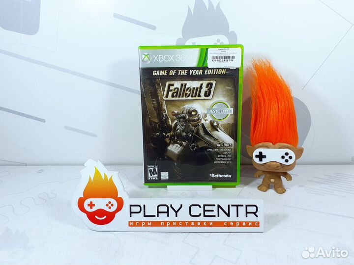 Xbox 360 Fallout 3 goty Hit Platinum (англ) б/у