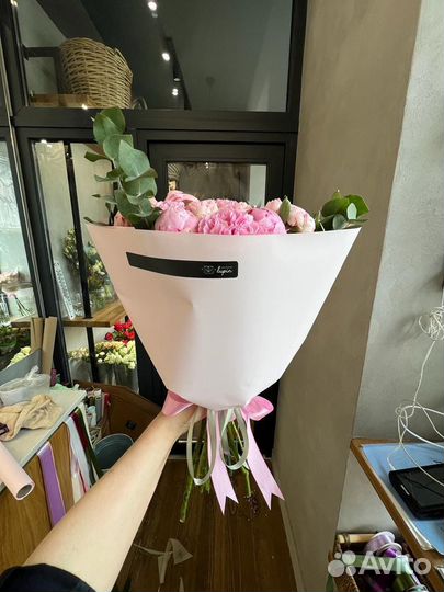 Пионы букет с доставкой