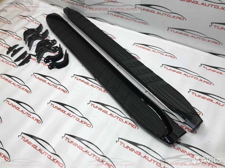 Подножки пороги Toyota Land Cruiser Prado 120 J836