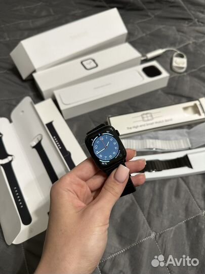 Apple watch 4 44 mm stainless steel GPS+ cellular