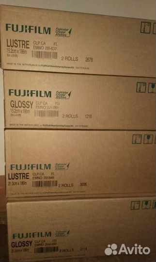 Фотобумага Fujifilm/Lucky/Mitsubishi