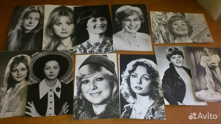 Ретро-коллекции(открытки.марки.календари.актеры)