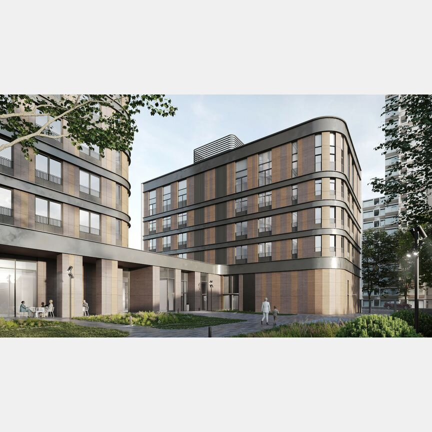 1-к. квартира, 43,5 м², 3/16 эт.