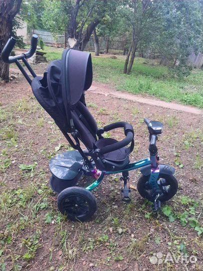 Детский трехколесный велосипед - коляска City-ride