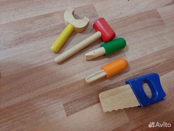 Развивающий стол деревянный