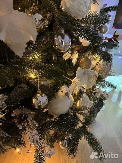 Елка двойная искусственная 210