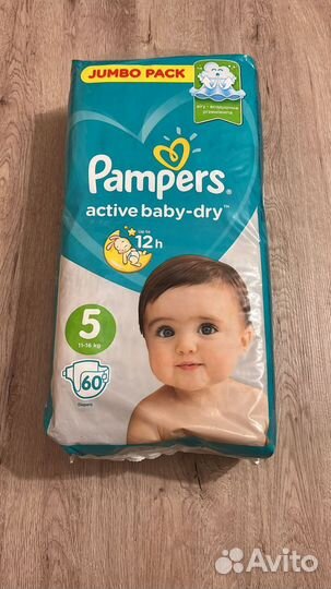 Подгузники Pampers 5 (60 шт.)