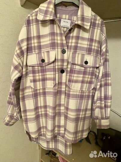 Пальто-рубашка Bershka