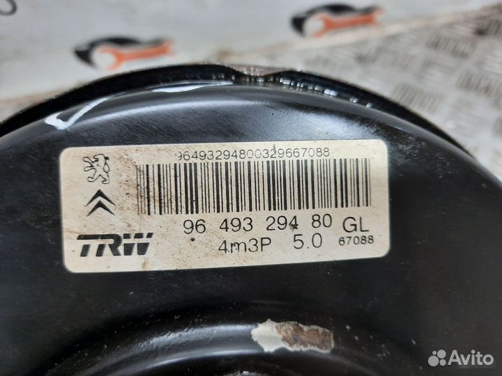 Усилитель тормозной Citroen C2 2003-2008